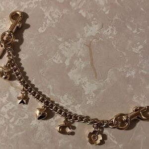 Coach Short Charm Strap